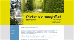 Desktop Screenshot of pieterdehooghflat.nl